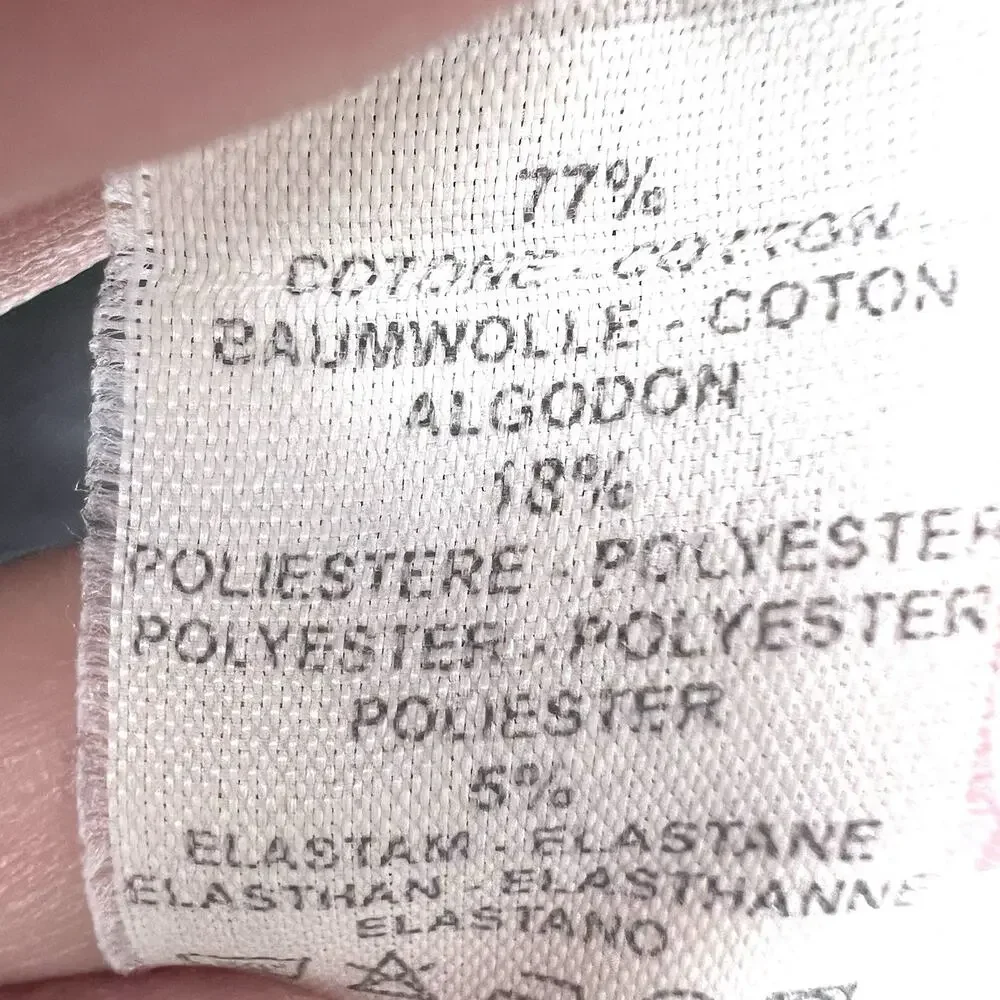 Valentino Black Long Sleeve Button Down Down Dress Shirt Mens Size 43 / 17 - Picture 8 of 8